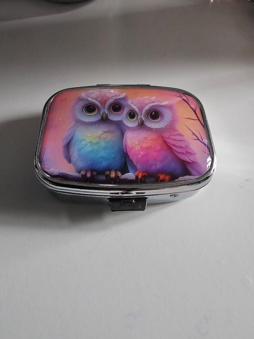 Buy & Sell Pilsley North East Derbyshire - Photos for cute owls pill box
