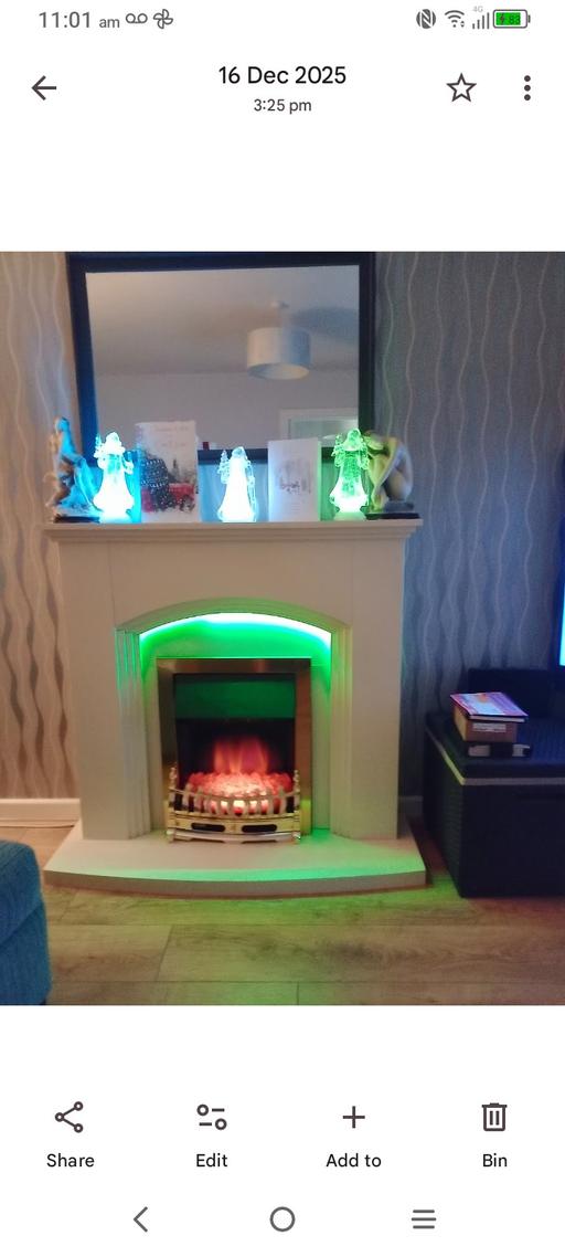 Buy & Sell Wirral Wirral - Photos for Electric Fire with Surround