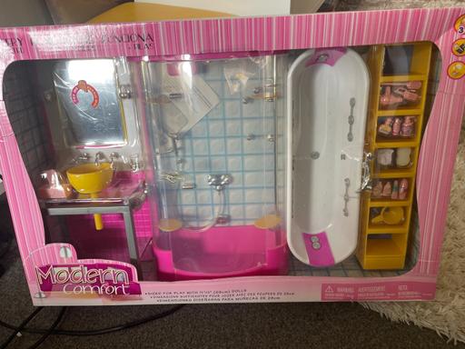 Buy & Sell Kings Heath Birmingham - Photos for New Battery Operated Dolls Bathroom Set