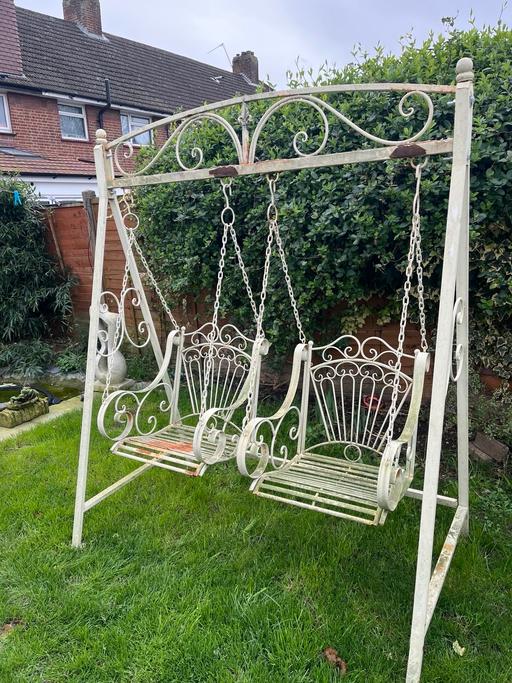 Buy & Sell Stockley Park Hillingdon - Photos for Wrought iron double swing chair