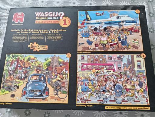 Buy & Sell South Hornchurch East London - Photos for Wasgij 3 in 1 Collector's box Puzzle 