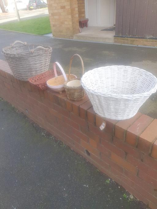 Buy & Sell Pensnett Dudley - Photos for Wicker Joblot - Basket , Plant Pot Holder,etc