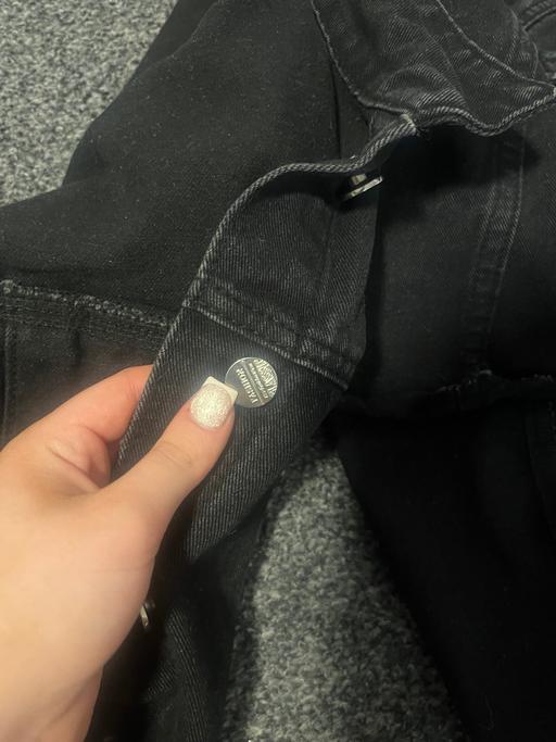 Buy & Sell Ware East Hertfordshire - Photos for Size S (small) denim jacket BLACK
