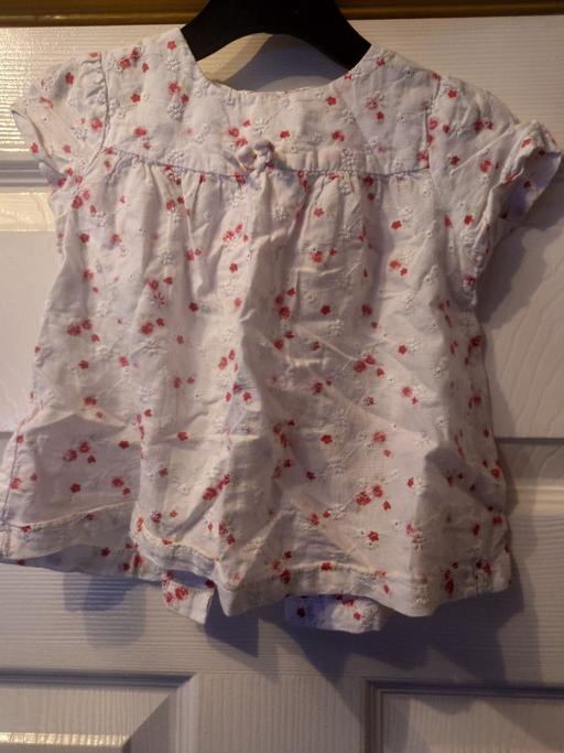 Buy & Sell Woodthorpe Charnwood - Photos for Baby girls white floral top size 6-9 months
