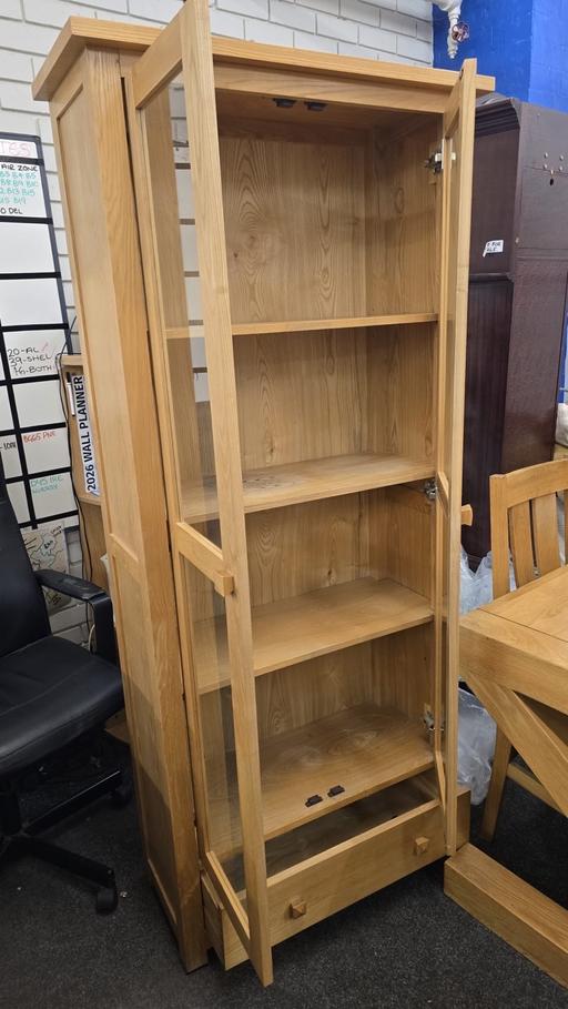 Buy & Sell Dudley West Midlands - Photos for Solid oak display cabinet