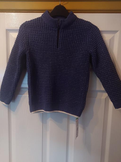 Buy & Sell Woodthorpe Charnwood - Photos for Boys navy ¼ zip jumper size 6-7 years