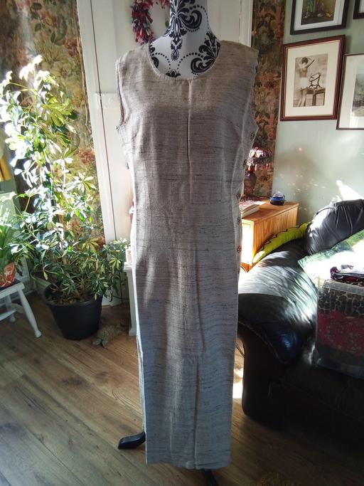 Buy & Sell Wetwang East Riding of Yorkshire - Photos for Indian pure raw silk cream dress bnwt m/l