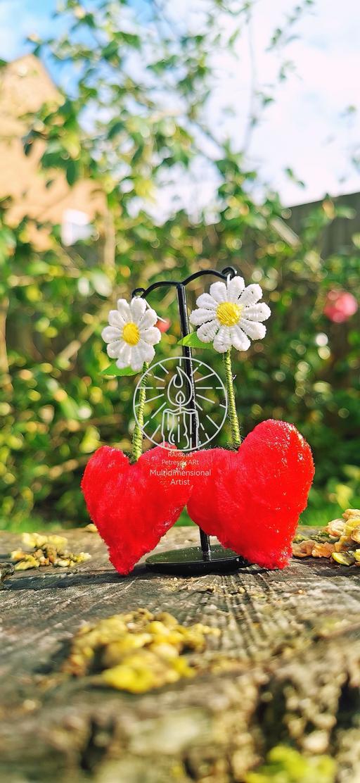 Buy & Sell Wylde Green Birmingham - Photos for ✨🍒Sweet Cherry Hearts Rose Quartz Earrings