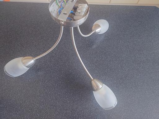 Buy & Sell Woodthorpe Charnwood - Photos for 3 bulb chrome 240V ceiling light