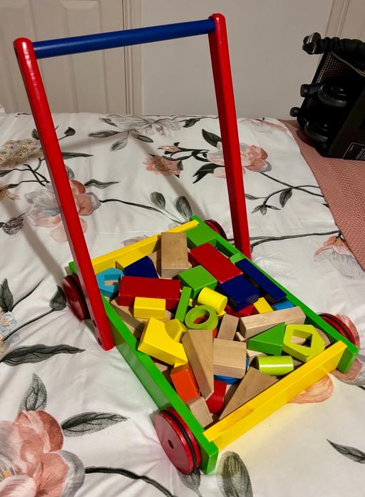 Buy & Sell Great Harrowden North Northamptonshire - Photos for Wooden block trolly