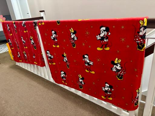 Buy & Sell Great Harrowden North Northamptonshire - Photos for 2 Mickey Mouse children’s blankets
