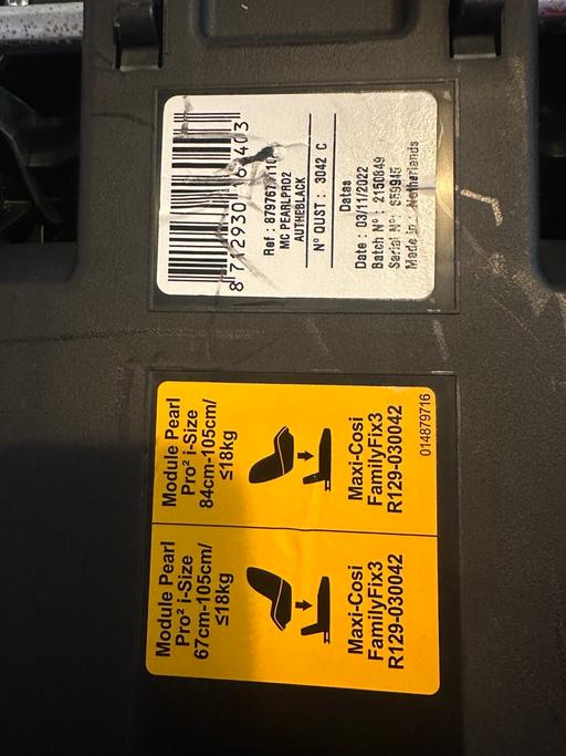 Buy & Sell Portrack Interchange Business Park Stockton-on-Tees - Photos for Maxi-Cosi Pearl Pro2 i-Size