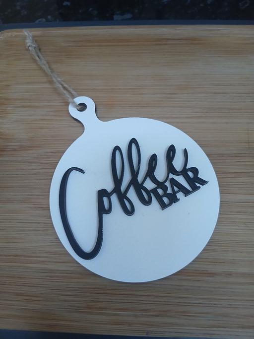 Buy & Sell Bradley Fold Trading Estate Bury - Photos for Coffee Bar Plaque (Good Con)