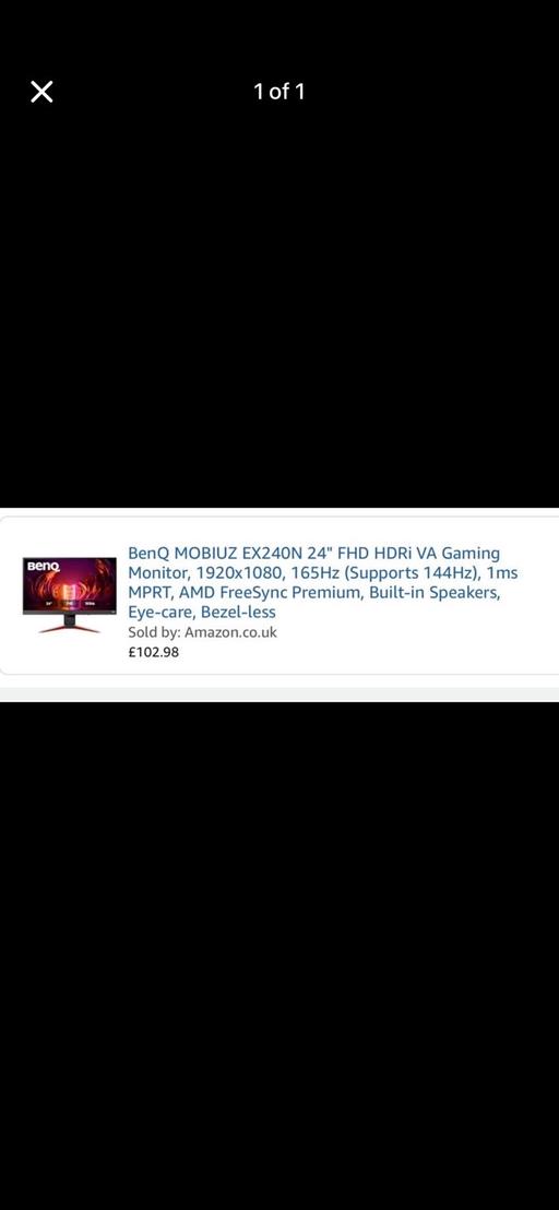 Buy & Sell Gorleston Great Yarmouth - Photos for Gaming monitor