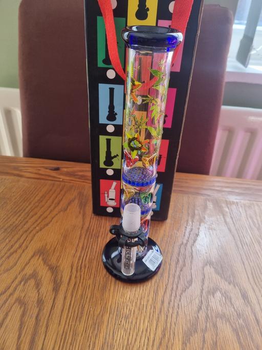 Buy & Sell Pensnett Trading Estate Dudley - Photos for Tall Glass Bong with pattern