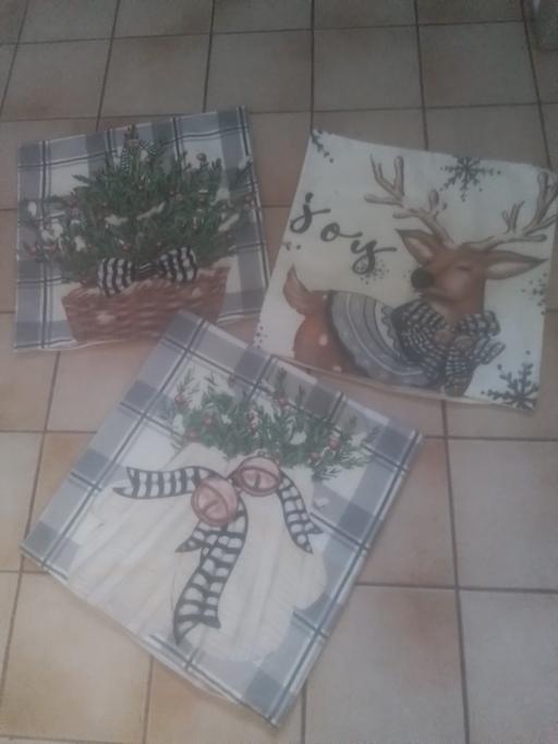 Buy & Sell Streetly Walsall - Photos for THREE BRAND NEW CUSHION COVERS