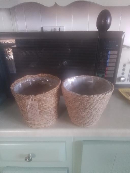 Buy & Sell Streetly Walsall - Photos for TWO BRAND NEW SEAGRASS BASKETS