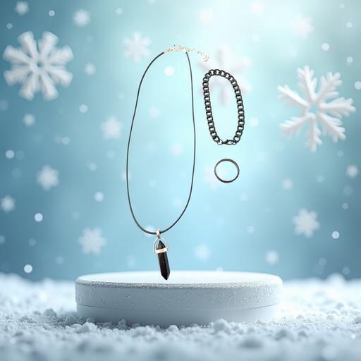 Buy & Sell Georgetown Blaenau Gwent - Photos for Mans black necklace, bracelet, ring set. New