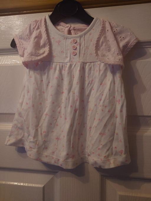 Buy & Sell Woodthorpe Charnwood - Photos for Baby girls pink/white dress size 0-3 months
