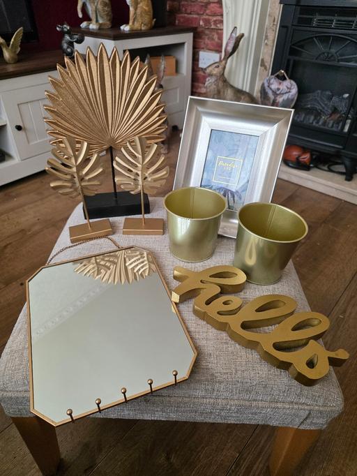 Buy & Sell Pensnett Dudley - Photos for BUNDLE OF GOLD DECOR ITEMS X 8