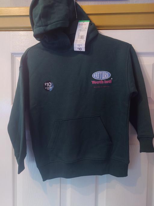 Buy & Sell Woodthorpe Charnwood - Photos for Boys green hoody size 7-8 years