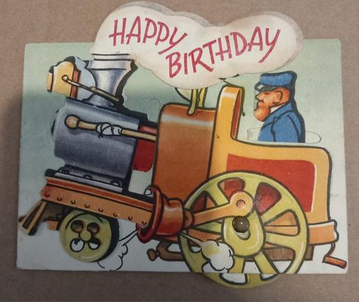 Buy & Sell Thatto Heath Saint Helens - Photos for antique 1940s die cut movable birthday card