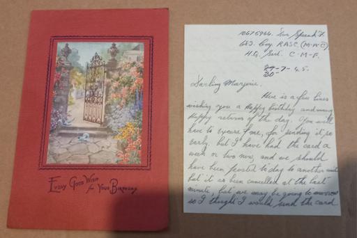 Buy & Sell Thatto Heath Saint Helens - Photos for ww2 soldier to daughter card & letter