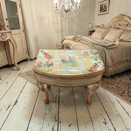 Buy & Sell Lancing Adur - Photos for Amadeus Decoupaged Table