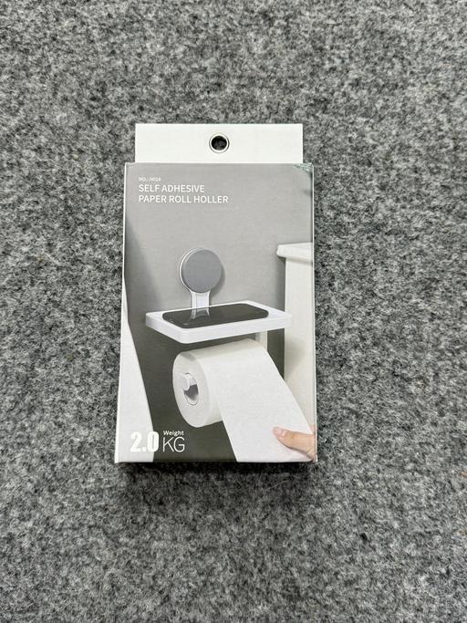 Buy & Sell Yardley Birmingham - Photos for Self‑Adhesive Toilet Roll Holder with Shelf