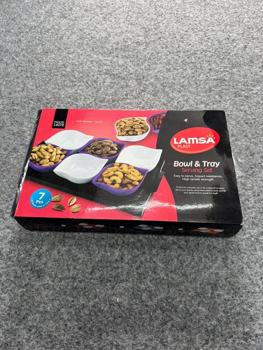 Buy & Sell Yardley Birmingham - Photos for 6‑Piece Snack Bowl Set with Tray