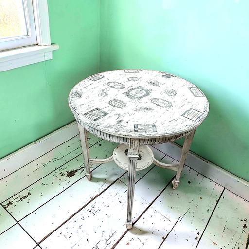 Buy & Sell Lancing Adur - Photos for French Labels Decoupaged Table