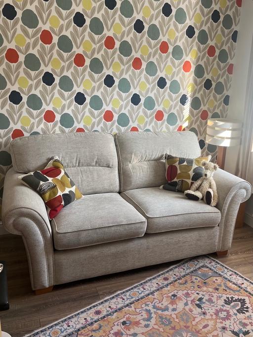 Buy & Sell Grappenhall Warrington - Photos for Beige 2 Seater Sofa