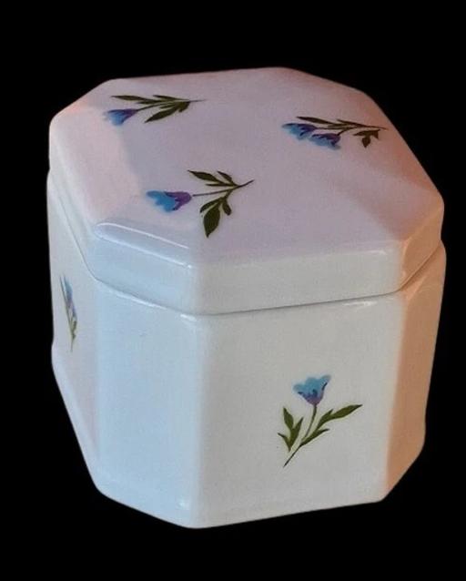Buy & Sell Castle Vale Birmingham - Photos for Ceramic Trinket Box with a Flower Transfer