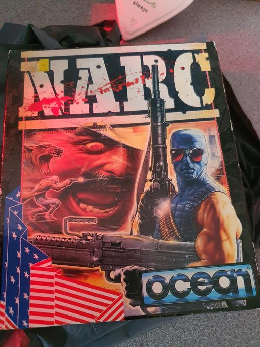 Buy & Sell Danesmoor North East Derbyshire - Photos for Narc Commodore Amiga Game ( untested)