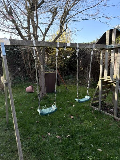 Buy & Sell Holbeach South Holland - Photos for Kids garden swing slide and monkey bar