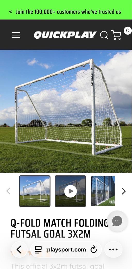 Buy & Sell Kirk Sandall Doncaster - Photos for Quick play football nets 3x2 mtr