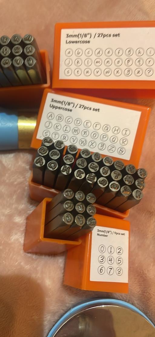 courses Hampton-in-Arden Solihull - Photos for Metal Stamps Alphabet & numbers