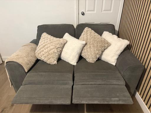 Buy & Sell Birchmoor North Warwickshire - Photos for dfs grey recliner sofas