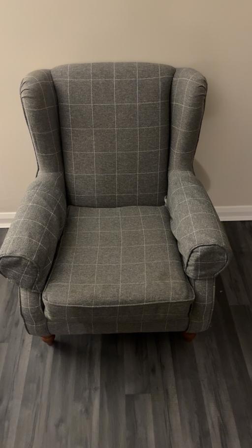 Buy & Sell Kirkcaldy Fife - Photos for Next Tweedy check lawson high back armchair