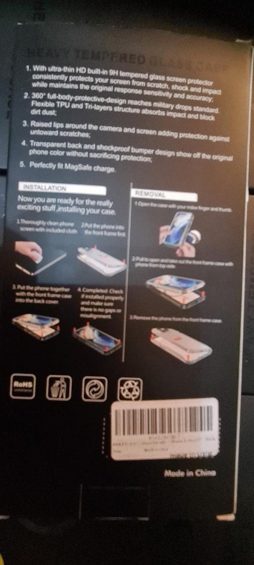 Buy & Sell Wythenshawe Manchester - Photos for case+ Tempered Glass