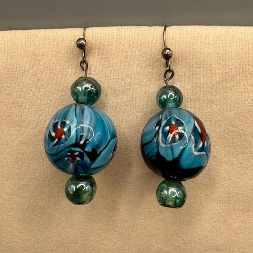 Buy & Sell Tyseley Birmingham - Photos for Vintage Millefiori Trade Bead Earrings