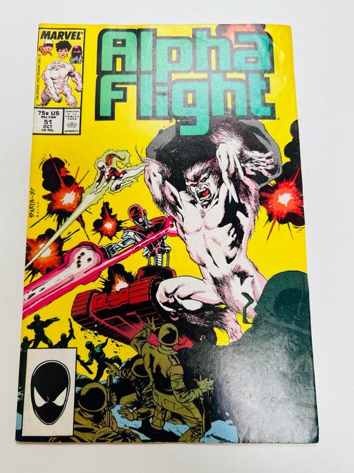 Buy & Sell Woodlands South West London - Photos for Marvel - Alpha Flight #51 (1987)