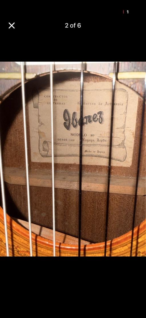 Buy & Sell Peterborough City Centre Peterborough - Photos for Ibanez Classical Guitar made in Japan