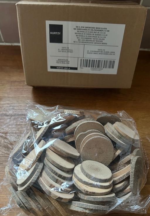 courses Shirley Solihull - Photos for Box of wooden slices x100