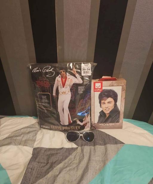 Buy & Sell Saint Georges Telford and Wrekin - Photos for Elvis presley fancy dress with wig and glasse