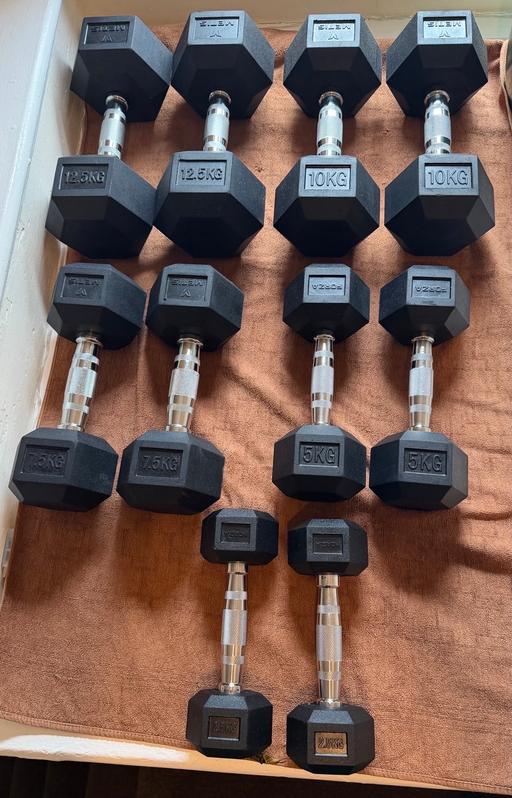 Buy & Sell Kings Heath Birmingham - Photos for Rubber hex dumbells