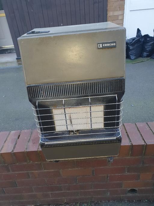 Buy & Sell Pensnett Dudley - Photos for Portable Gas Fire On Wheels, Decent Condition