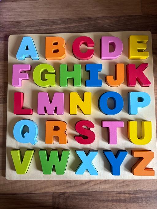 Buy & Sell Brampton Bierlow Rotherham - Photos for Wooden Alphabet Shapes Puzzle