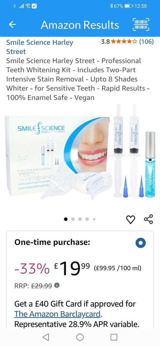 Buy & Sell Heath Town Wolverhampton - Photos for New smile science teeth kit