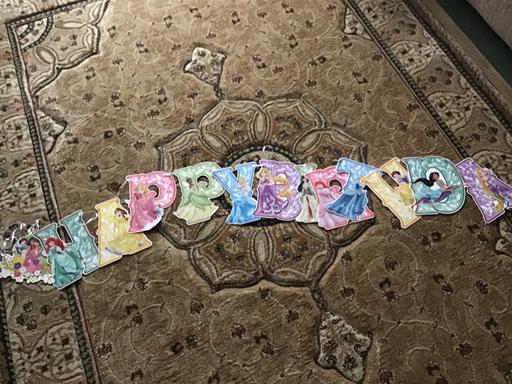 Buy & Sell Essington Wolverhampton - Photos for Disney princesses birthday banner